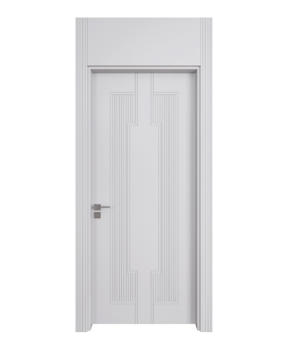 BY-4038V Porte intérieure laqué Vitrée